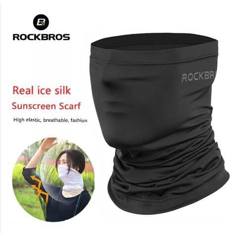 Máscara De Rosto Anti-Transpiração Rockbros Tecido Uv400