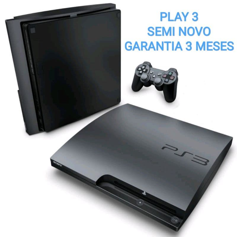 PS3 Semi Novo Com Garantia