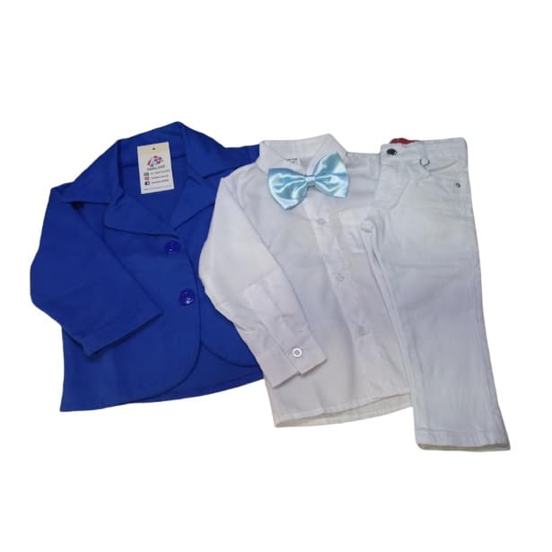 CONJUNTO FESTA CASAMENTO BATIZADO MENINO GRAVATA BLAZER