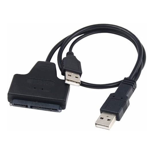 Usb 2.0 To Sata Cable Support 2tb Hard Disk Drive Converter