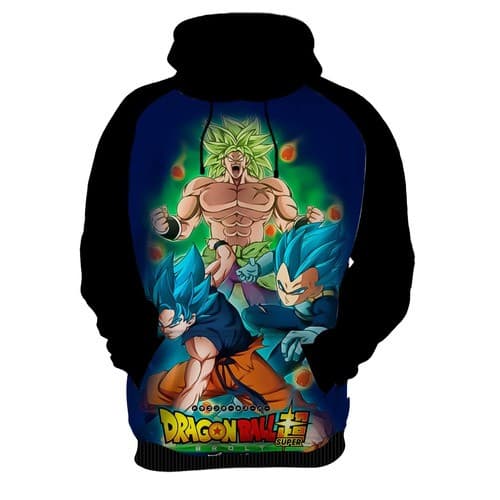 Blusa De Moletom Personalizada Anime Dragon Ball Goku 06