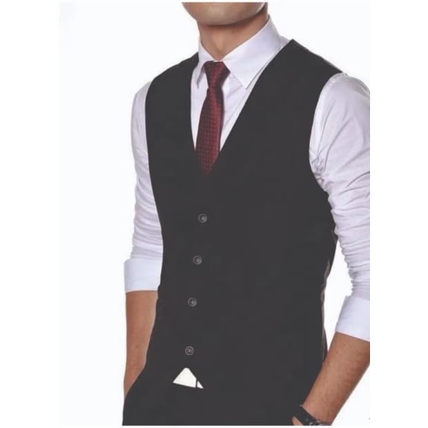 Colete Social Preto Masculino C/Regulagem Preço de Fabrica+Qualidade