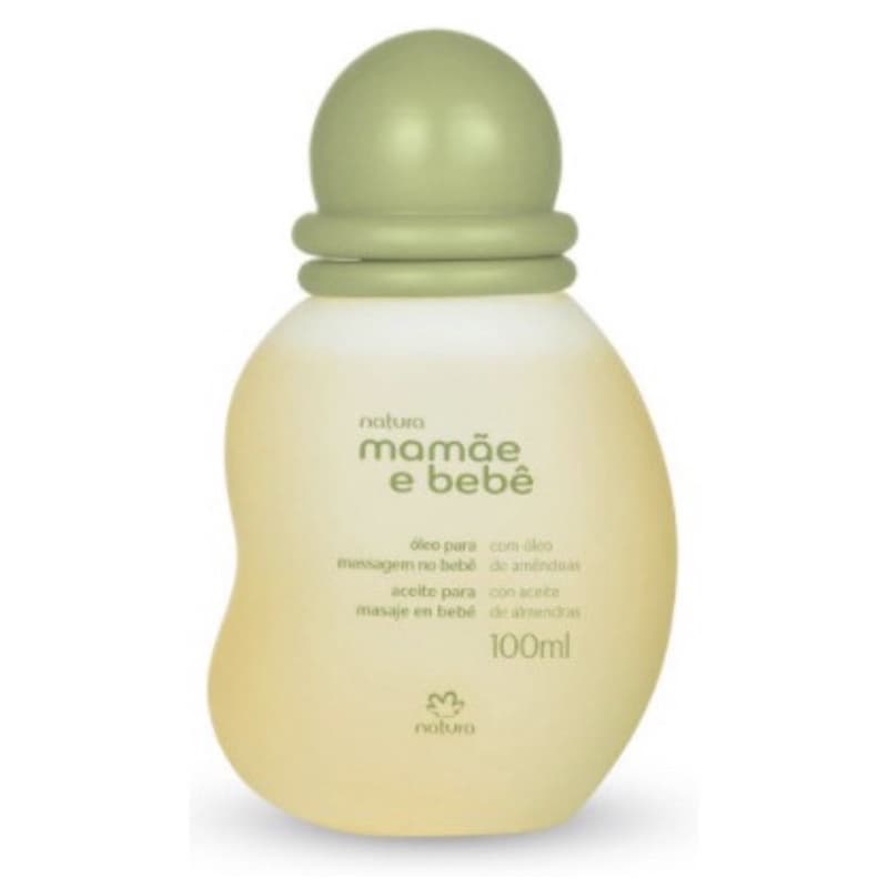 Óleo de Massagem Mamãe e Bebê Natura  Óleo infantil 100ml