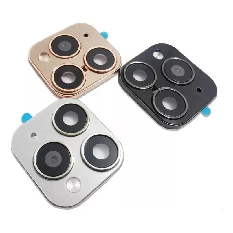 Lentes Câmera Mudança iPhone X  XS XSMAX P/ iPhone 11