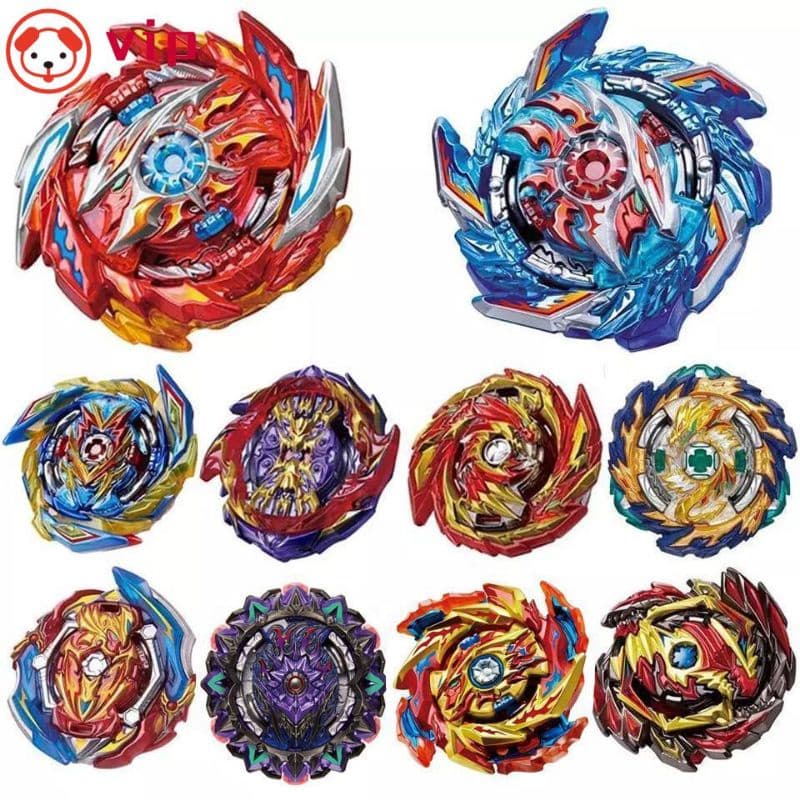 kit Beyblade Pião Tornado Metal Com Lançador Brinquedo Para Crianças