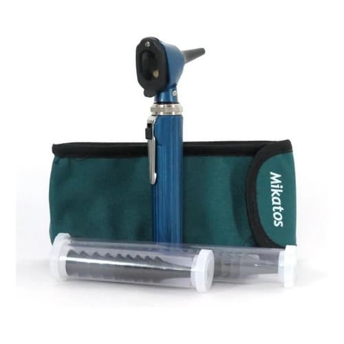 Otoscópio Mikatos 10 Espéculos Descartáveis 4 Reutilizáveis