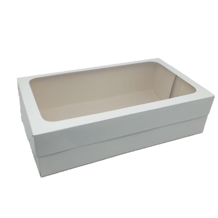 Caixas De Presente 27X16X7cm: Com Visor-retangulares