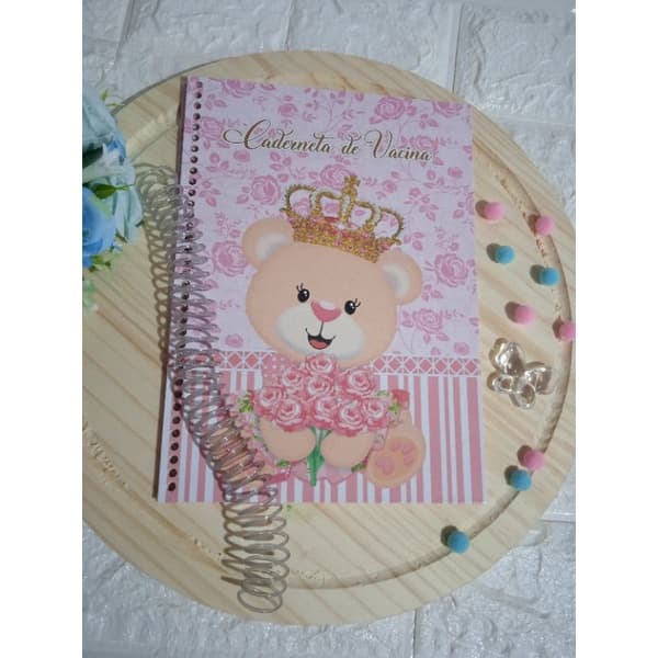 Capa caderneta de vacinação kit para encadernar CAPA DURA