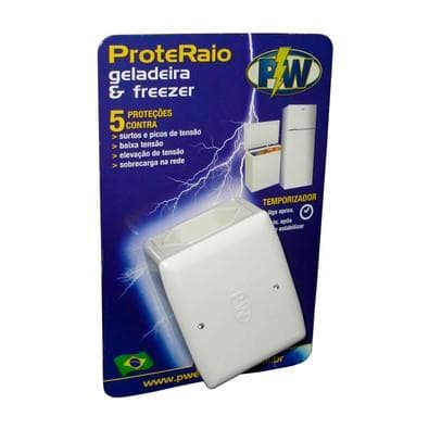 Kit 6 Protetor Contra Queda De Energia Pw Para Freezer E Geladeira 127v