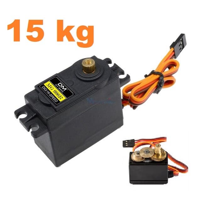Servo automodelo MG996r escala 1/10 e 1/8 todos