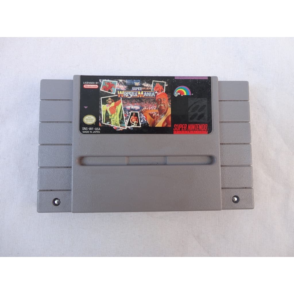 Wwf Super Wrestlemania - Cartucho Original P/ Super Nintendo