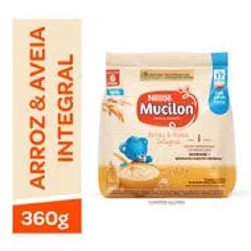 Mucilon Sache Arroz/aveia 360gr