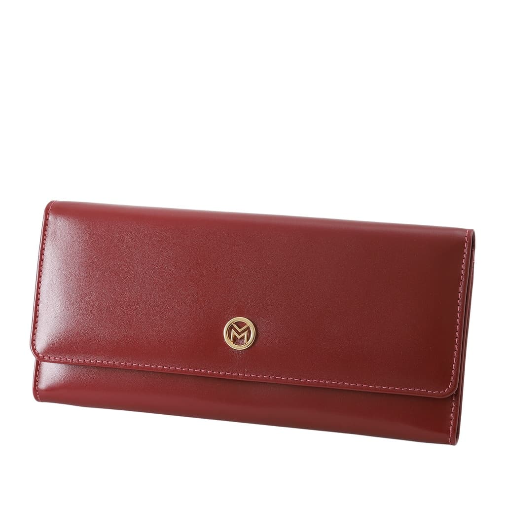 Carteira Feminina Mariart Couro Legítimo Porta Cartão e Notas Fechamento Botão 250