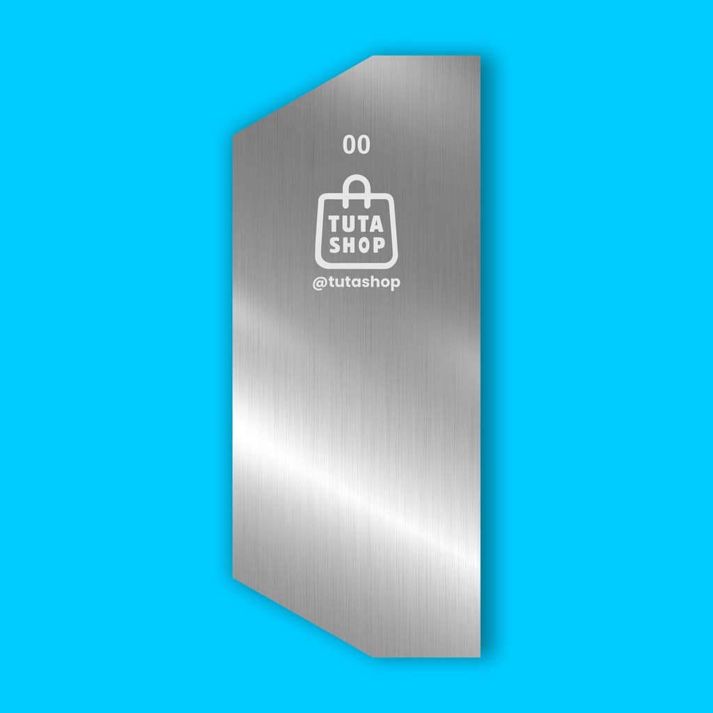 Espátula decorativa 00 em aço inox alisadora espátula para bolo