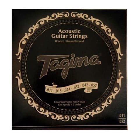 Encordoamento Para Violão Aço Tagima Tva 011tva 011 Tva11