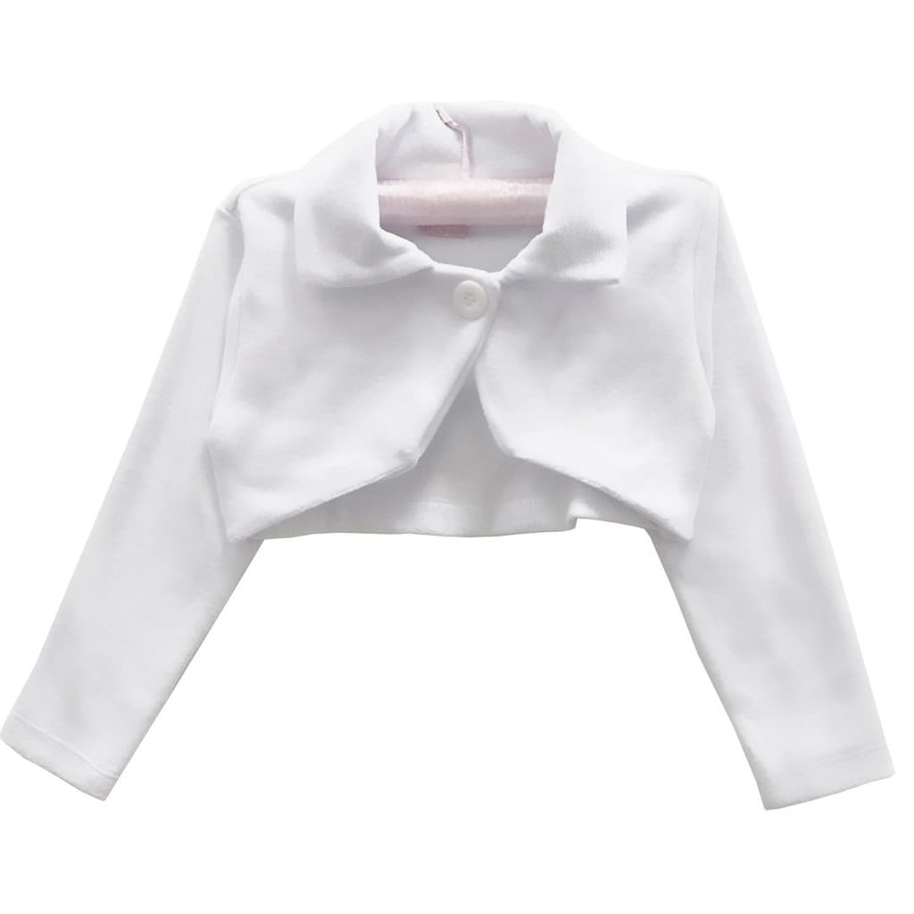 Bolero Infantil E Juvenil  Menina Plush Várias Cores E Modelos