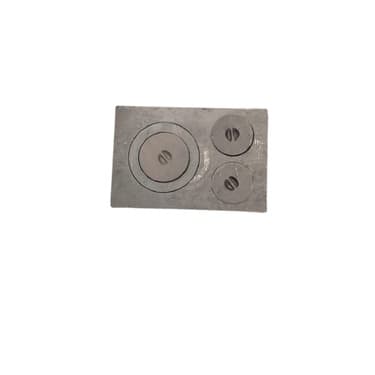 Chapa Fogão A Lenha Paraná 3 Bocas