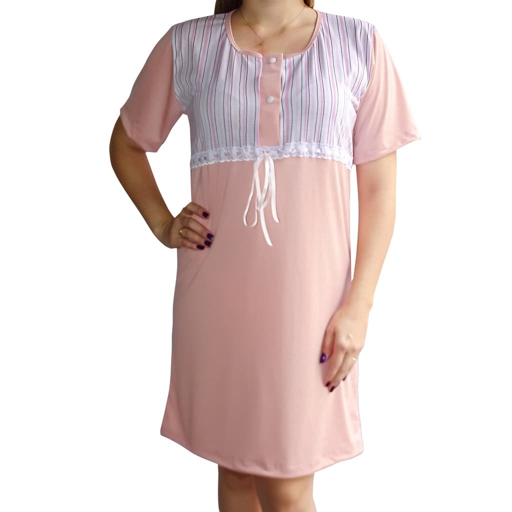 Camisola Adulto Meia Manga Lisa Com Passafita