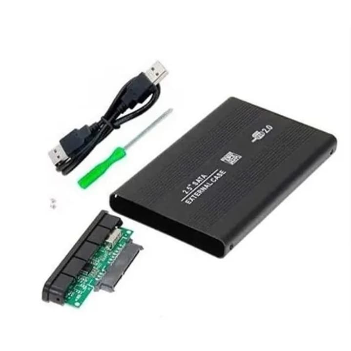 Case De Gaveta Usb 2.0 Hd 2.5 Sata Externo