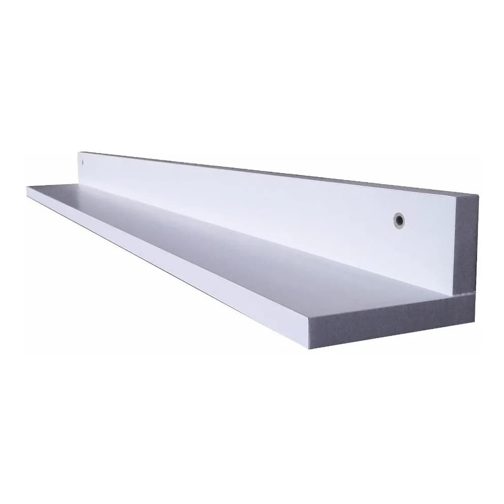 Kit 6 Prateleiras Mdf Expositor Esmaltes Tintas Tempero