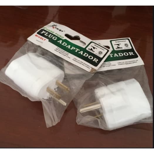KIT 10  Adaptador Tomada Padrão Novo para Padrão Antigo SL6002 KNUP