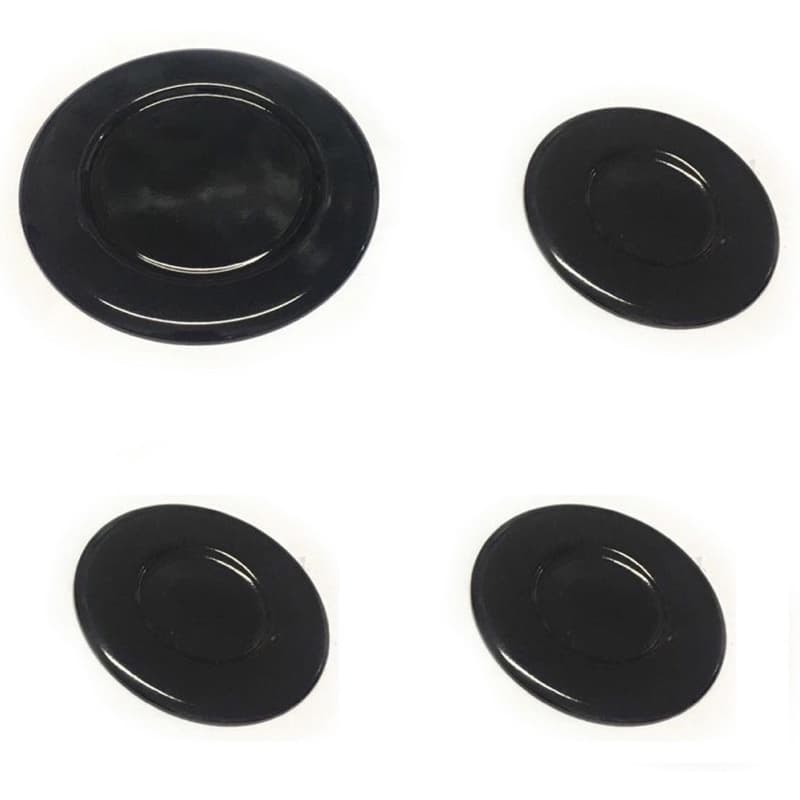 Kit Com 4 Espalhadores Tampinha Queimador do Fogão Brastemp Erva Doce