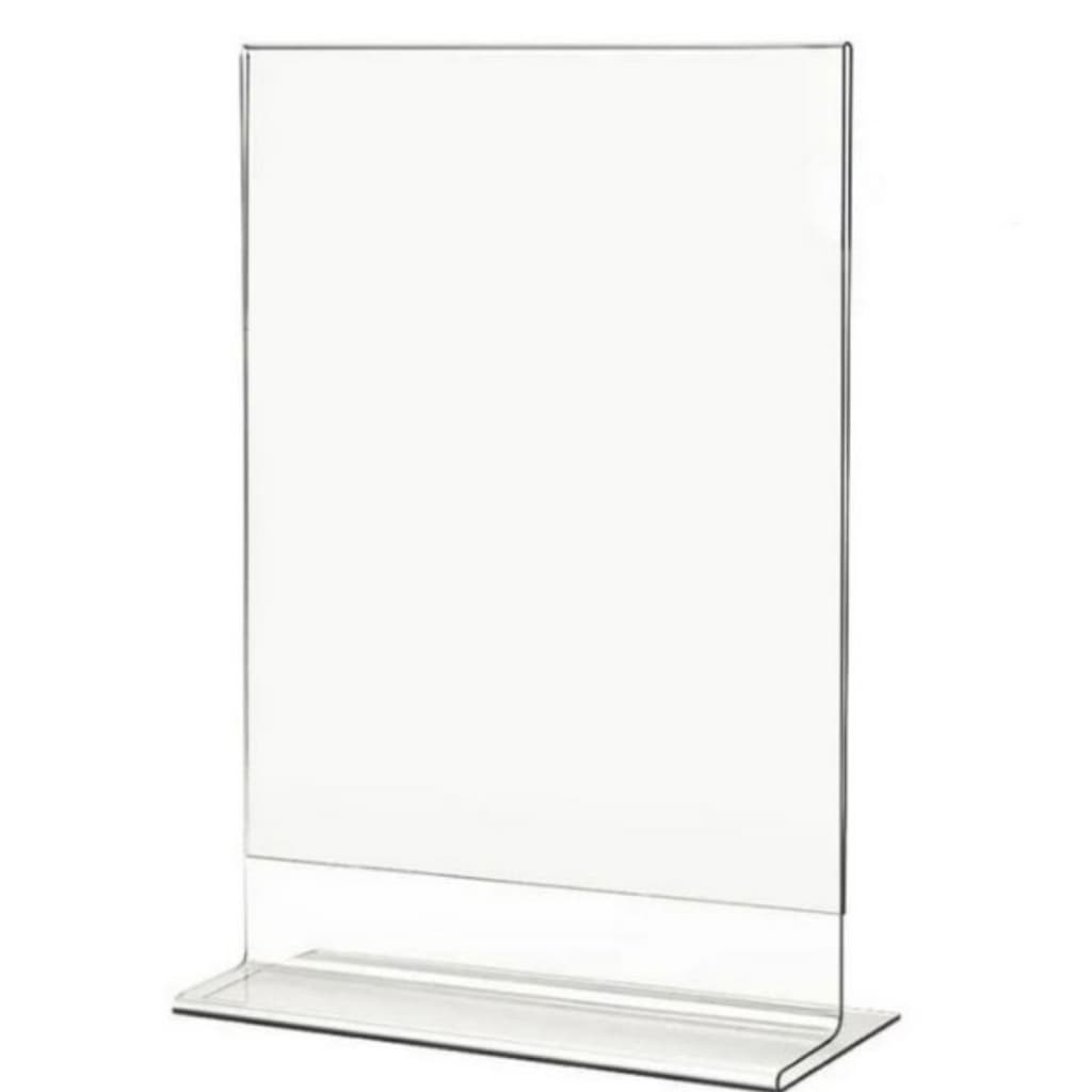 Porta folha Display T 10x15cm A6 Acrílico PS