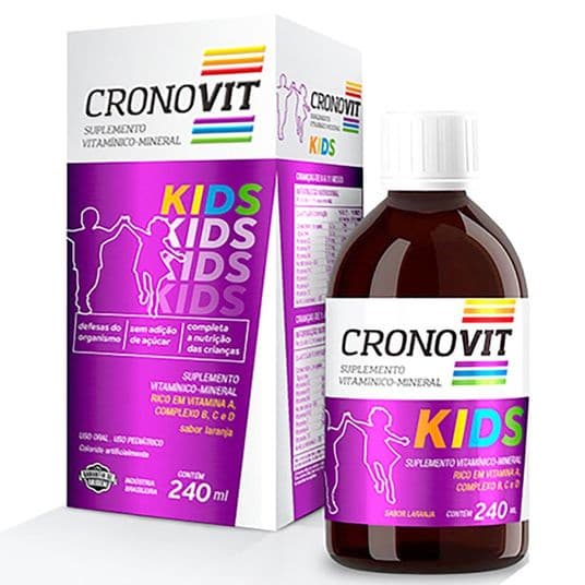 Cronovit Suplemento Vitamínico-Minearal Kids 240ml