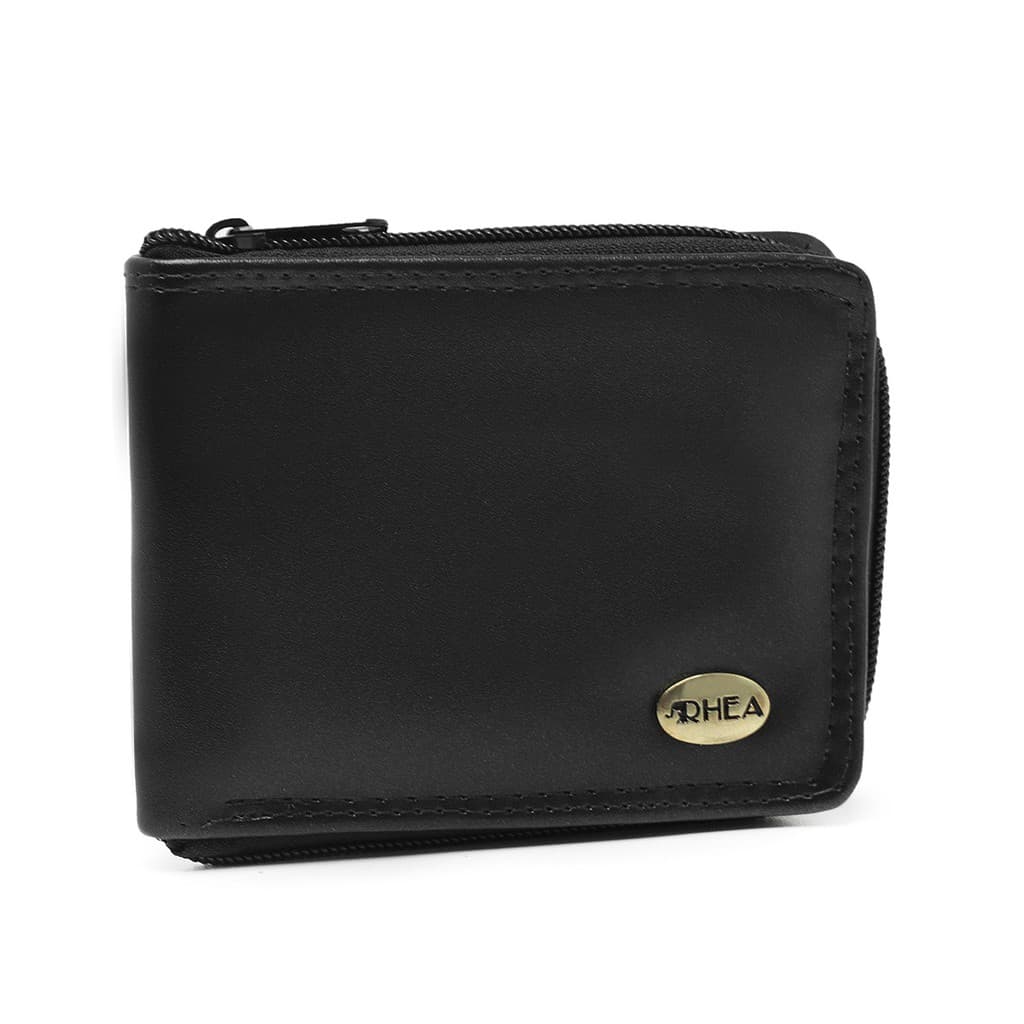 carteira masculina fecho ziper promoção grande