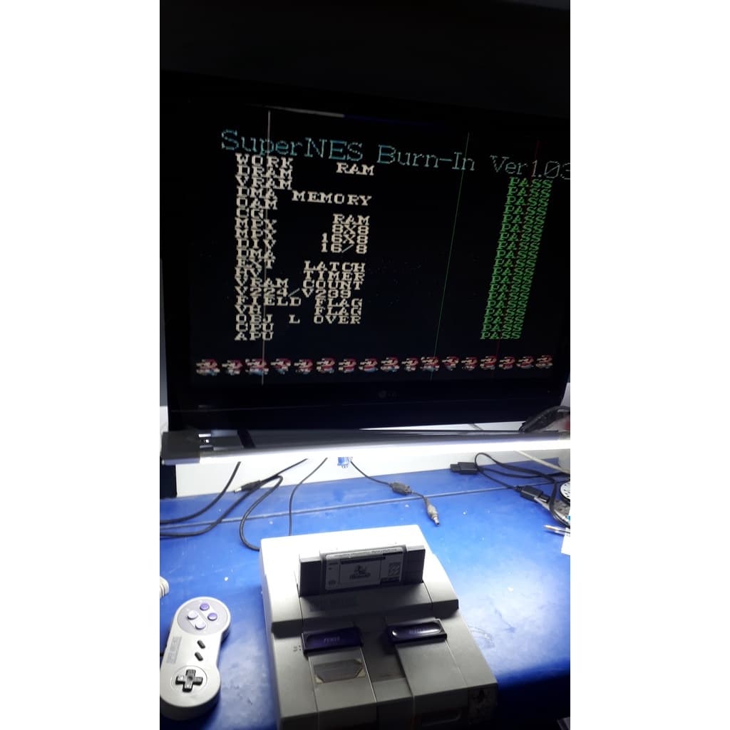 VIDEO GAME SUPER NINTENDO FAT ORIGINAL H942