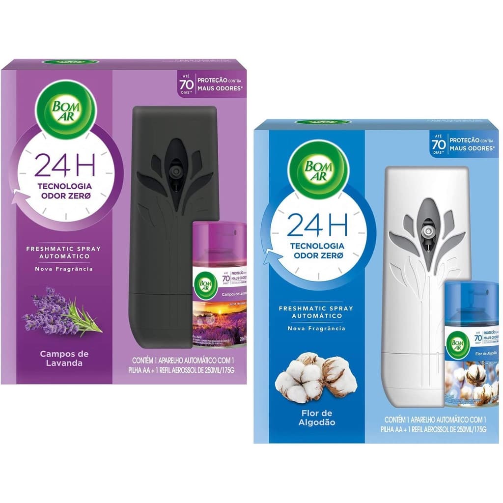 Bom Ar Automático Freshmatic Aparelho + Refil