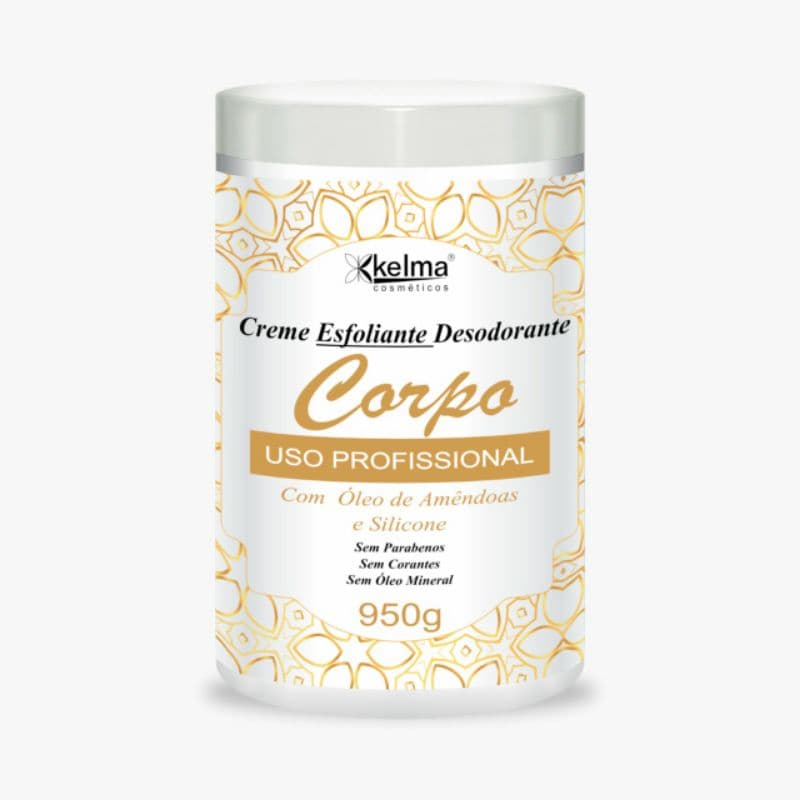 Creme Esfoliante Desodorante para o Corpo Kelma 950g