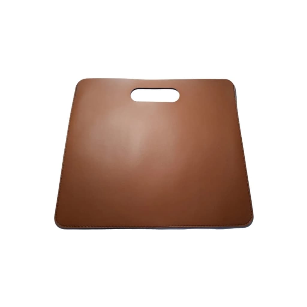 Sacola sem Alça Pasta Maleta Para Notebook Couro Caramelo