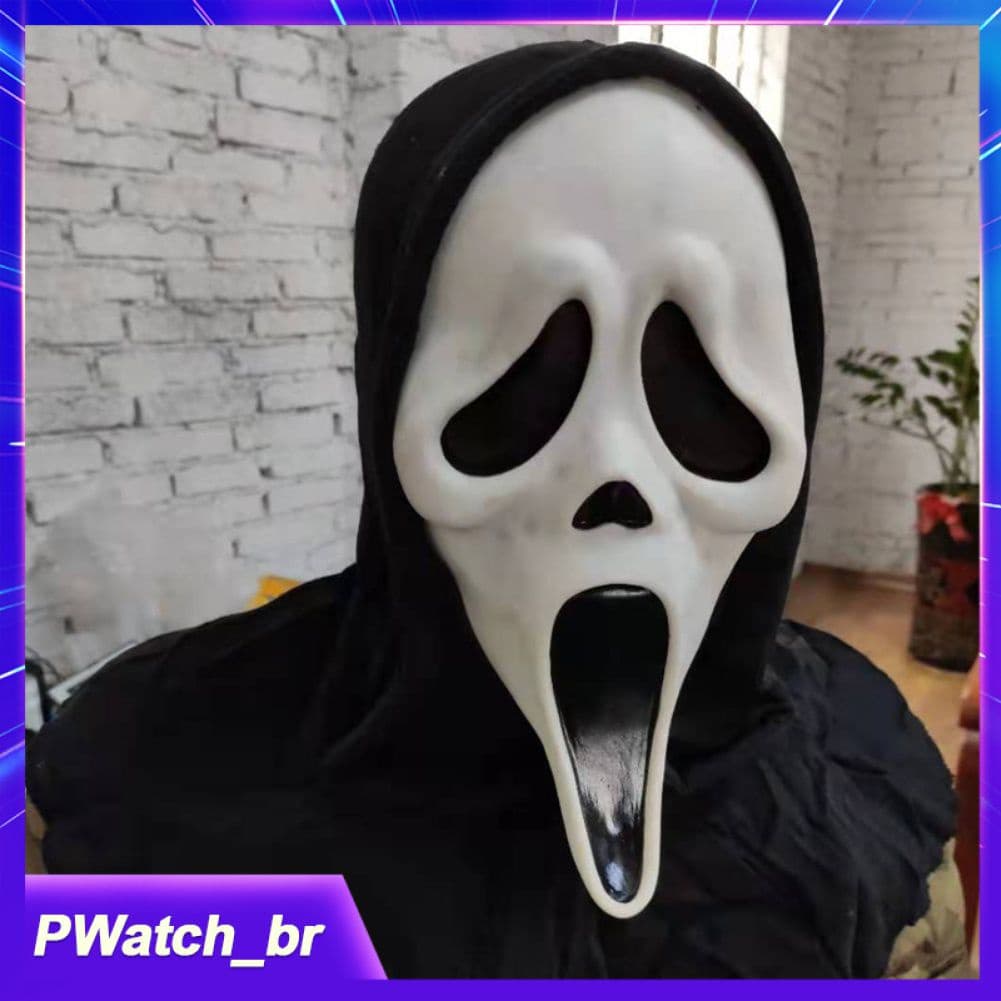 Máscaras Faciais Fantasma De Halloween Máscara Facial De Variedade Demônio Espalhadora De Vampiro