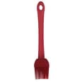 Pincel Culinario  Silicone Vermelho Confeiteiro Cozinha 21cm