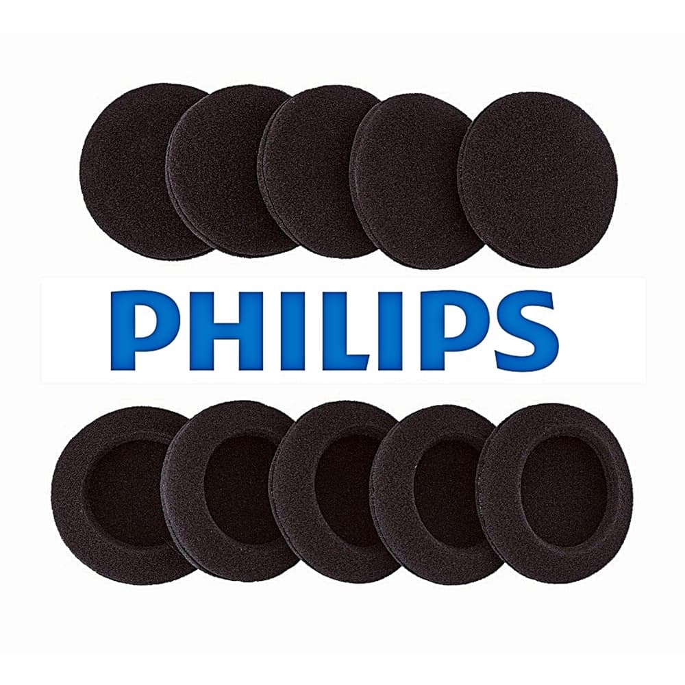 2 Pares De Espumas Reposição Fone Philips Shb4000 Almofadas