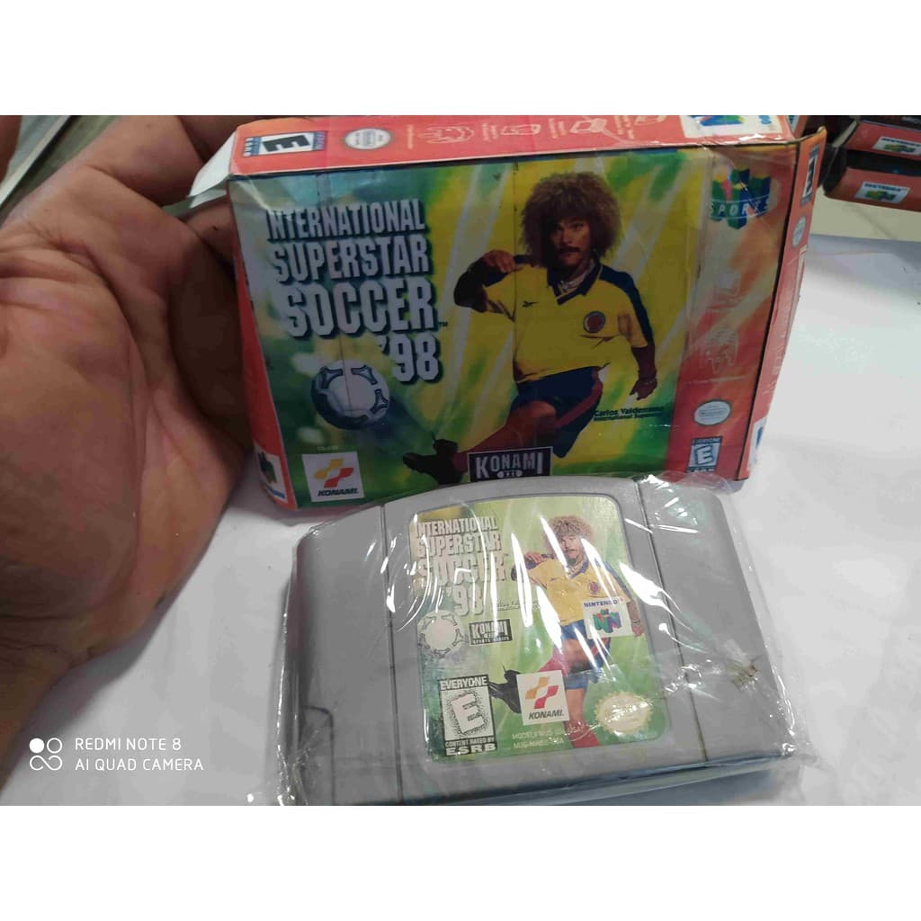 Internarional Super Star Soccer 98 Nintendo 64
