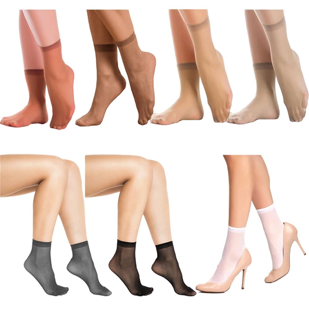 3 Pares Meias Trifil 6126 Soquete Modelo Classico Fio 20