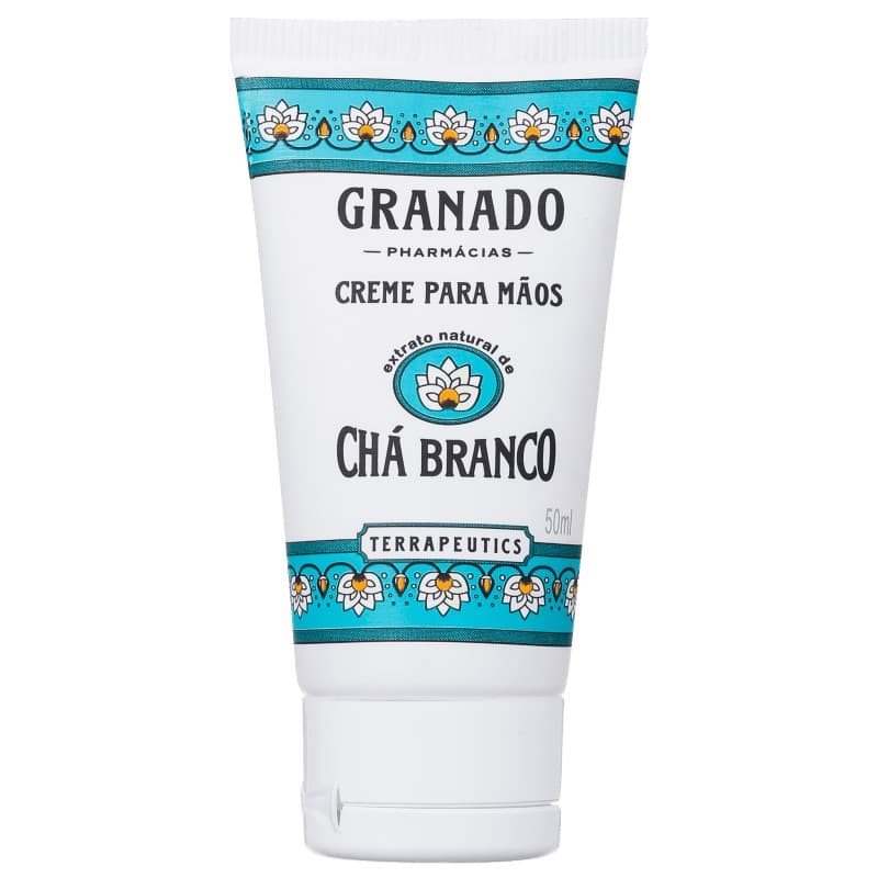 Creme para Mãos Terrapeutics Chá Branco 50ml - Granado