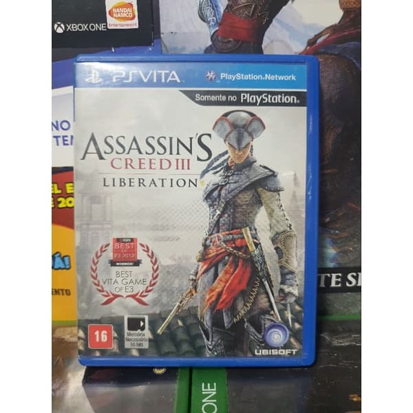 Assassins Creed 3 Liberation Psvita Semi Novo