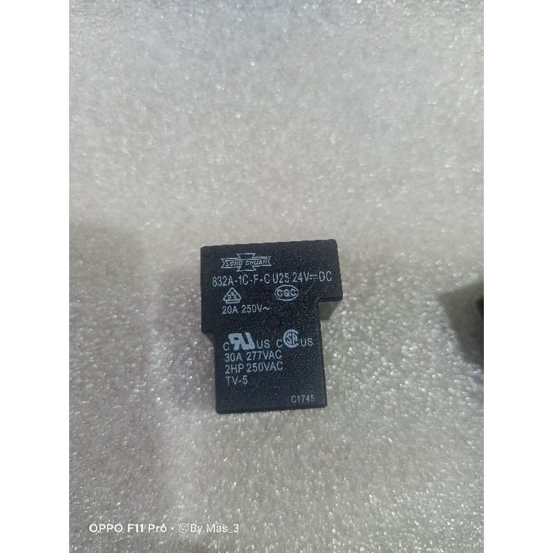 Relé Sapo 24vdc 30a Peças Sobressalentes ory Removidas