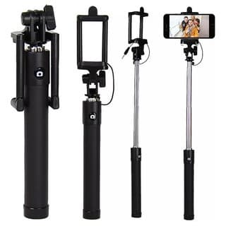 Kenux Bastão Pau de Selfie Monopod Suporte Foto Portátil Lelong 270º 78cm Resistente P2 LE-3507