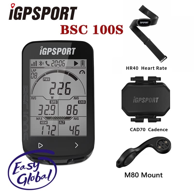 IGPSPORT BSC100S Bicicleta Computador Bluetooth ANT + Sem Fio Odômetro À Prova D' Água Velocímetro