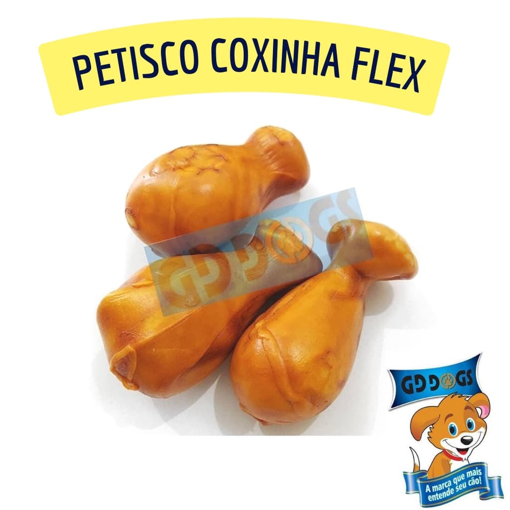 Petisco Para Cachorro - Coxinha Divertida ( Comestível )