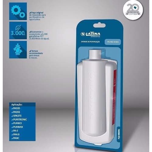 Refil Filtro Purificador De Água Latina P355