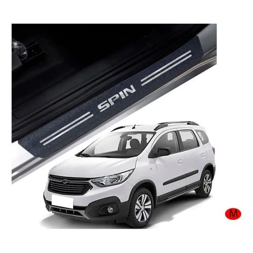 Soleira 8 Peças Gm Spin 2012 2013 2014 2015 2016 Até 2021