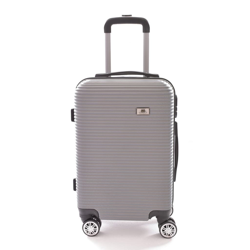 Mala de Bordo Viagem Pequena ABS - (55 x 35 x 22cm) C/ 4 Rodinhas 360º - (Regulamentação ANAC)