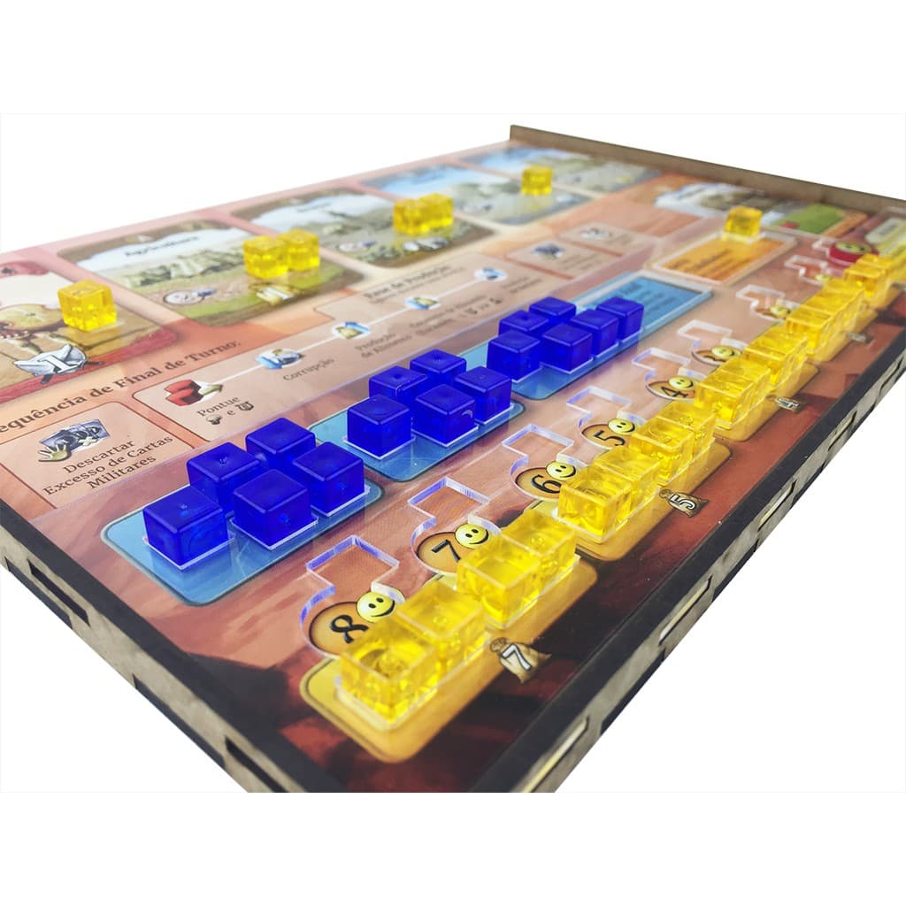 Kit Dashboard para Through the Ages - COM CASE