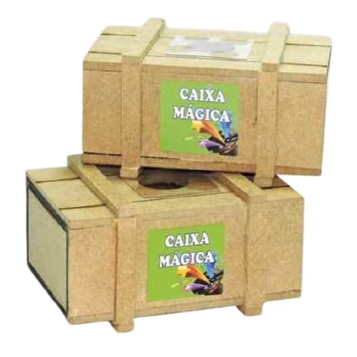 Desafio Paciência Caixa Mágica Brinquedo Educativo Madeira Interativo Será Que Você Consegue Abrir?