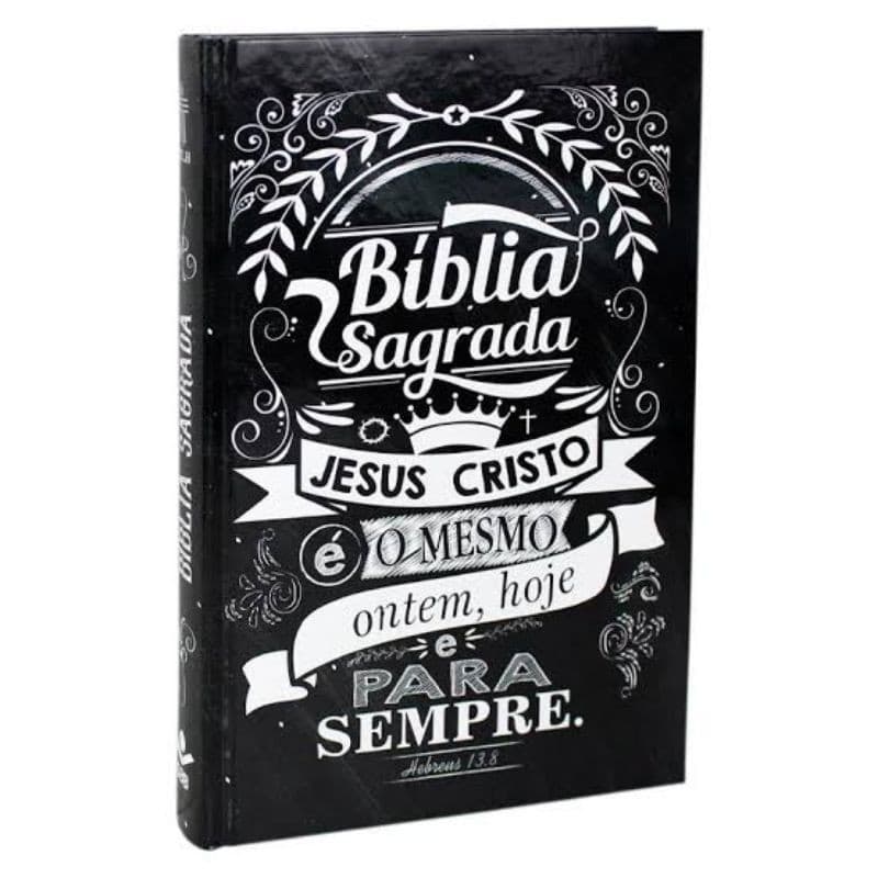 Bíblia Sagrada NTLH | Letra Normal | Capa Dura | Preta Hebreus 13:8